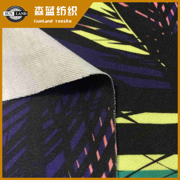 深圳滌蓋棉空氣層 CLP cotton interlock